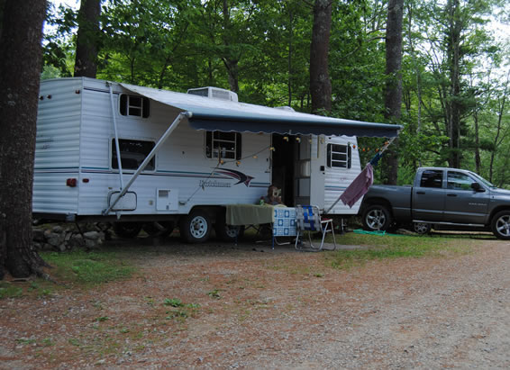 RV and Trailer Sites Duck Puddle Campground